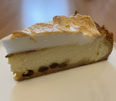 Sächsische Quarktorte mit Eischneeauflage