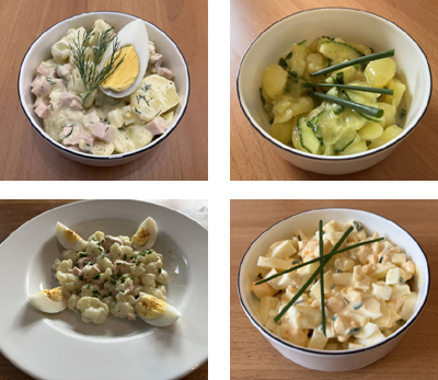 Rezepte für Salate und Beilagen