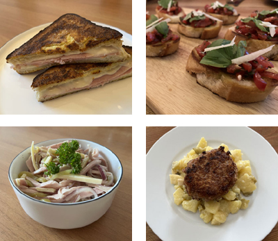 Kalte Vorspeisen und Schnellimbiss